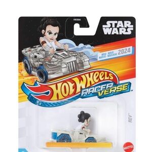 Hot Wheels Racer Verse Diecast Car/Vehicle - Rey from Star Wars 2024 Edition NEW